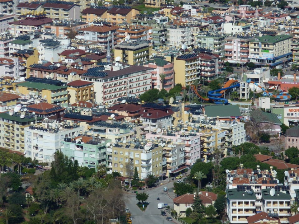 Hotel etwa Bildmitte - von der Burg aus gemacht Hotel Aslan City Kleopatra