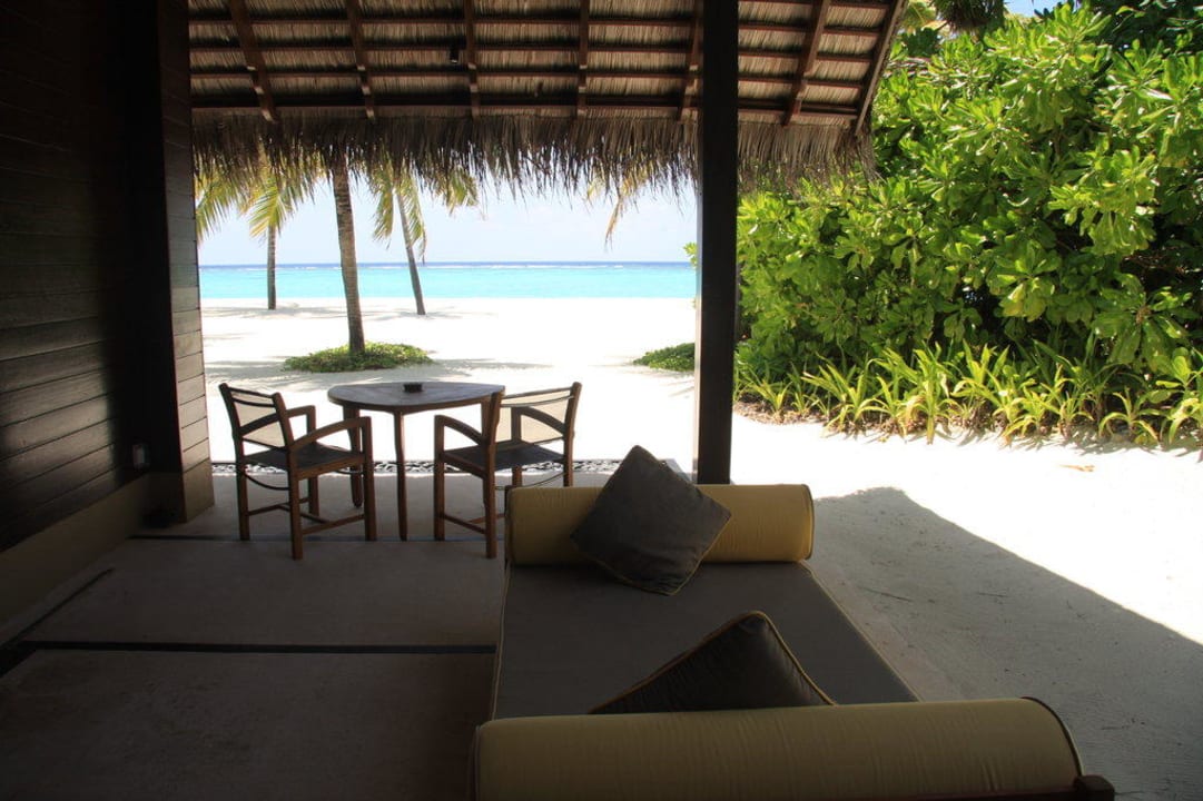 Terrassenbereich Hotel One&Only Reethi Rah