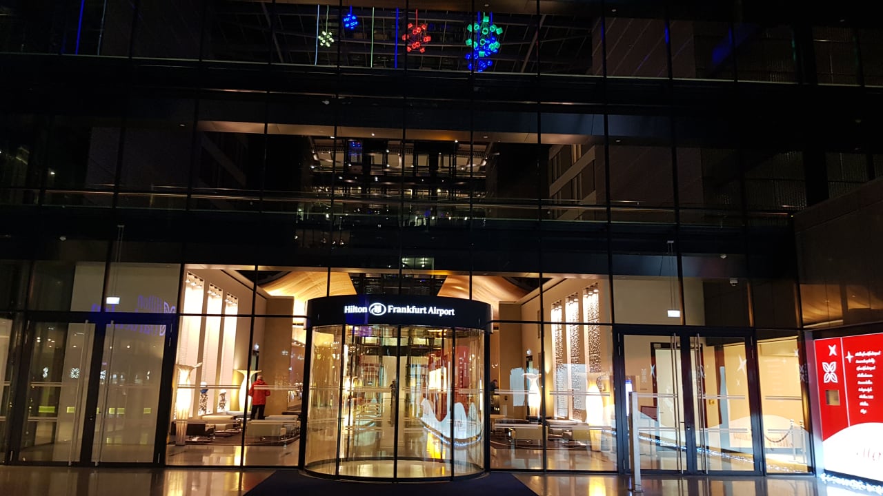 Außenansicht Hilton Frankfurt Airport