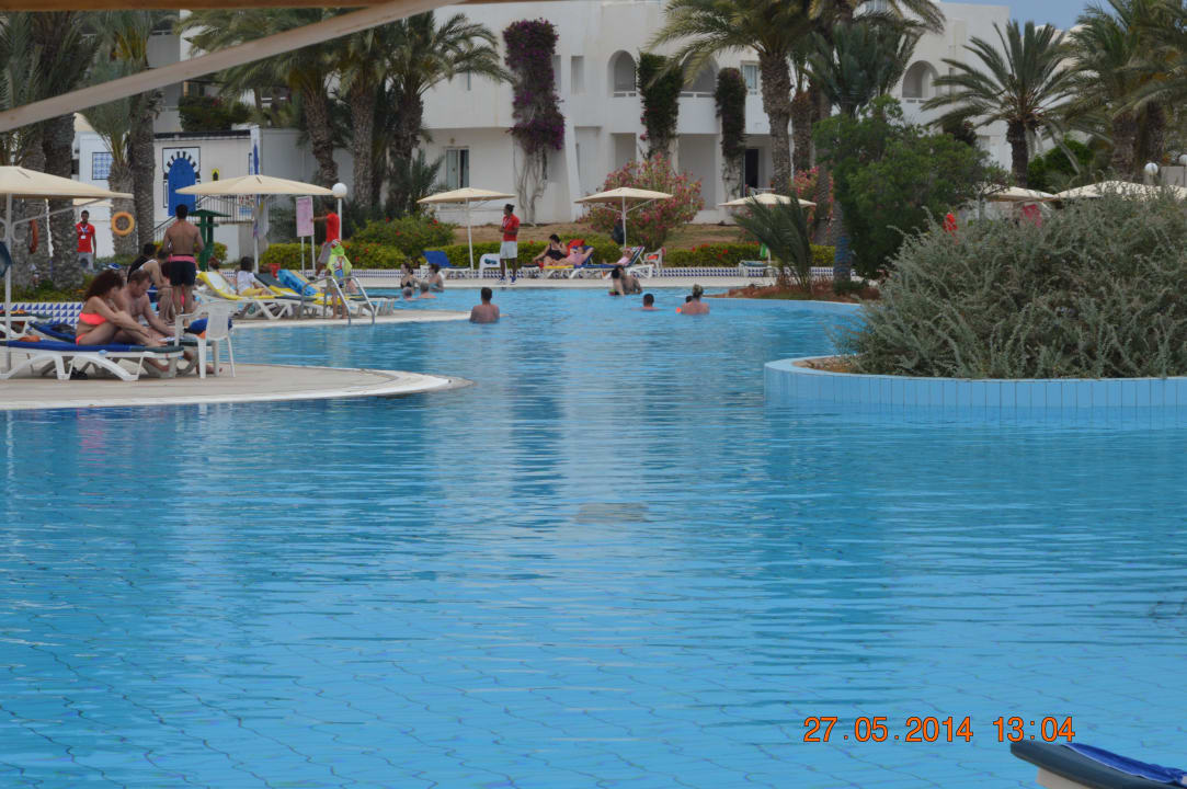 Hauptbecken Meerwasser Hotel El Mouradi Djerba Menzel