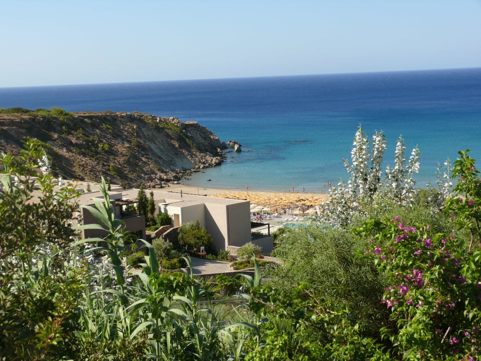 Auf dem Weg zum Strand Atlantica Mikri Poli Crete