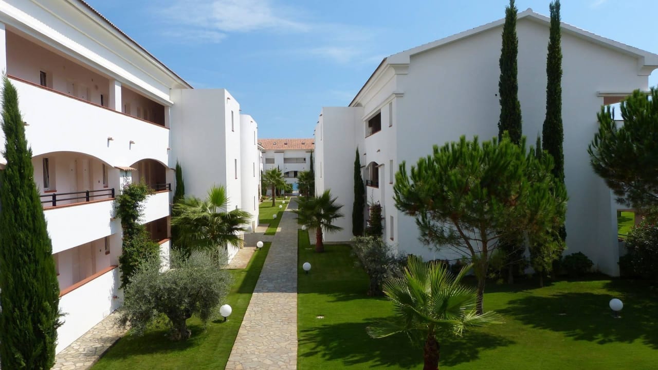 Sicht vom Balkon 1. Etage Résidence Sognu Di Rena