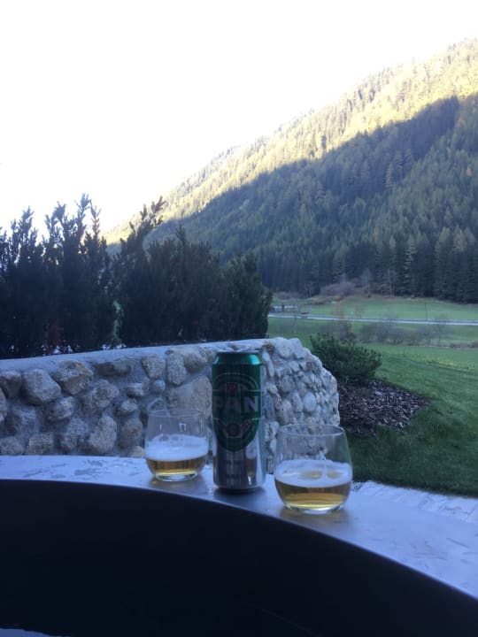 Ausblick Chalets Valsegg