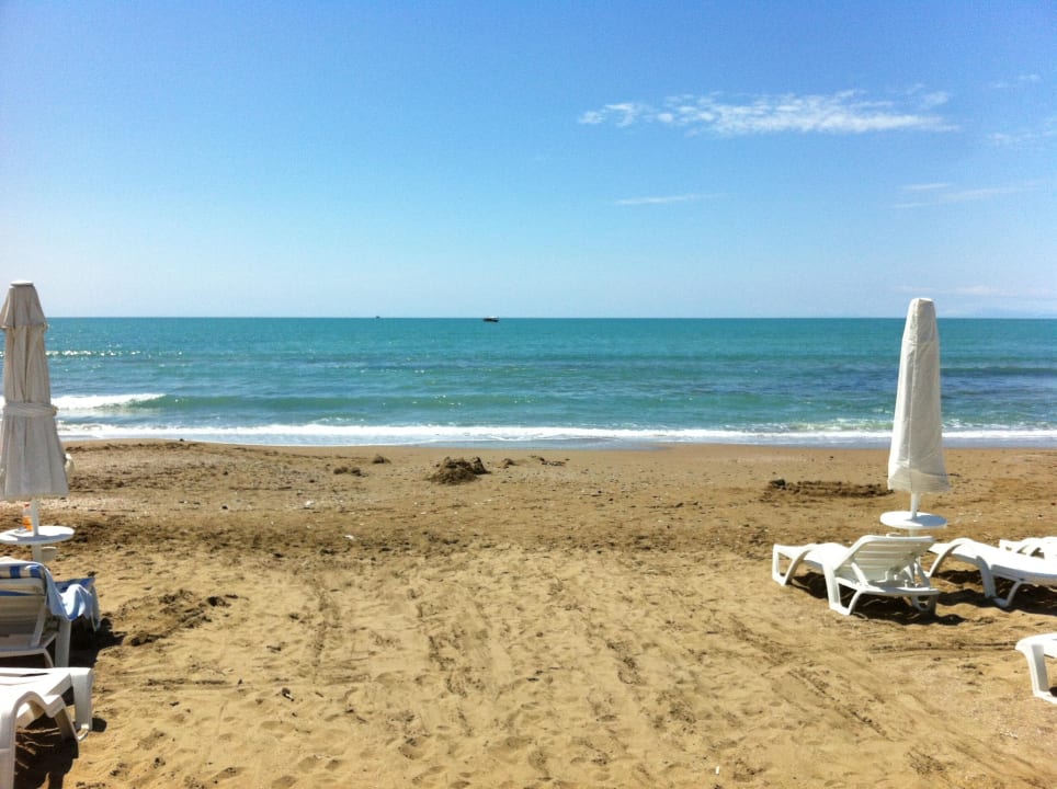 Nach links & rechts ca. 100m hoteleigener Strand Horus Paradise Luxury Resort & Club