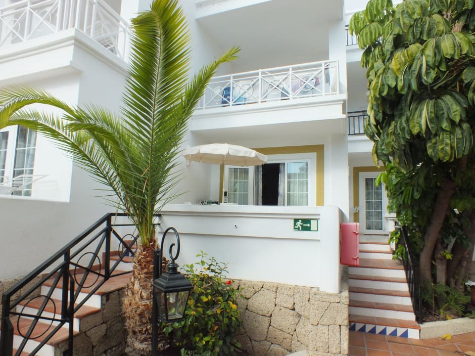 Aufgang zum Apartement Hotel Parque del Sol