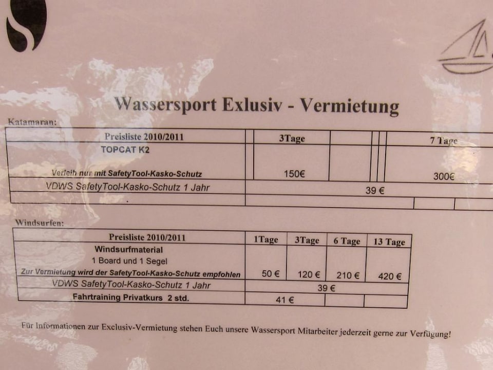 Preisliste Hotel Kempinski Soma Bay