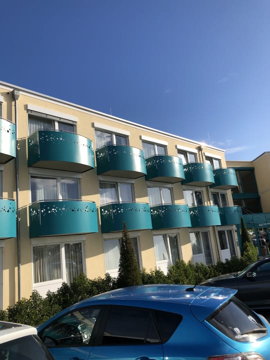 Außenansicht Victory Gästehaus an der Therme Erding