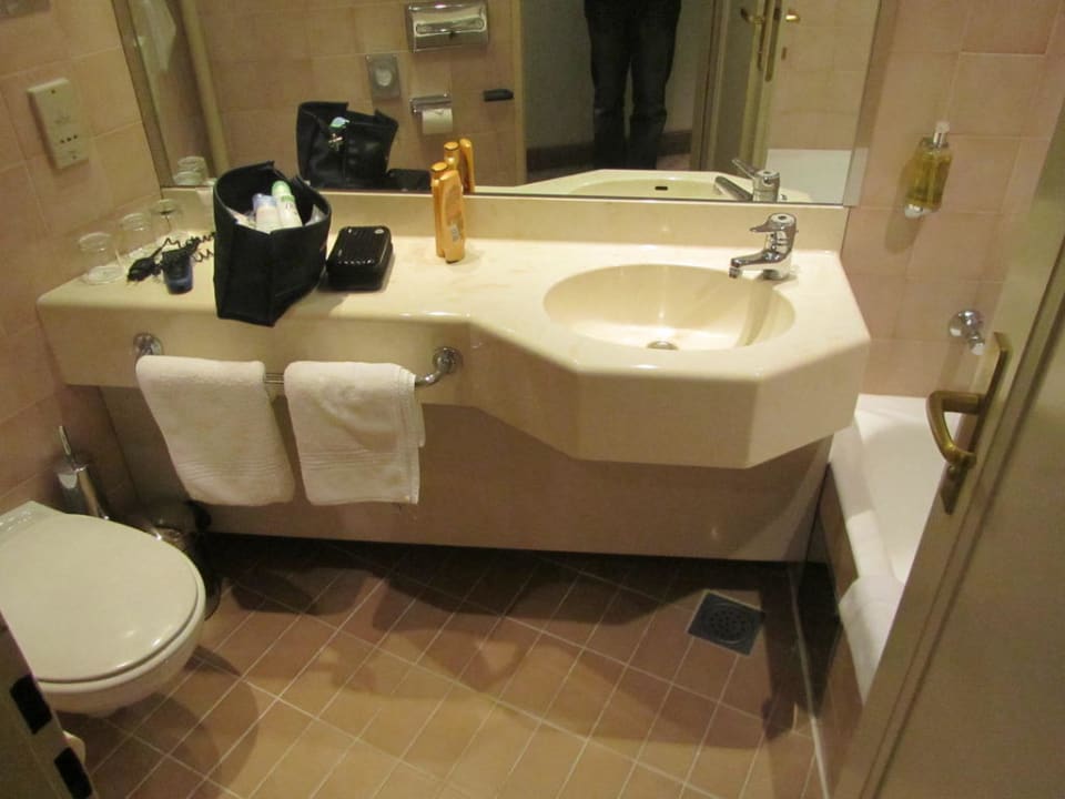 Badezimmer Grand Hotel Prague Towers