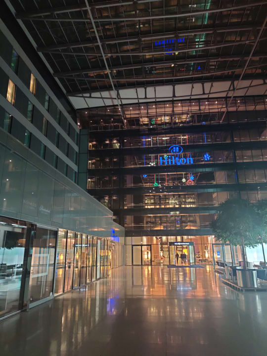 Außenansicht Hilton Garden Inn Frankfurt Airport