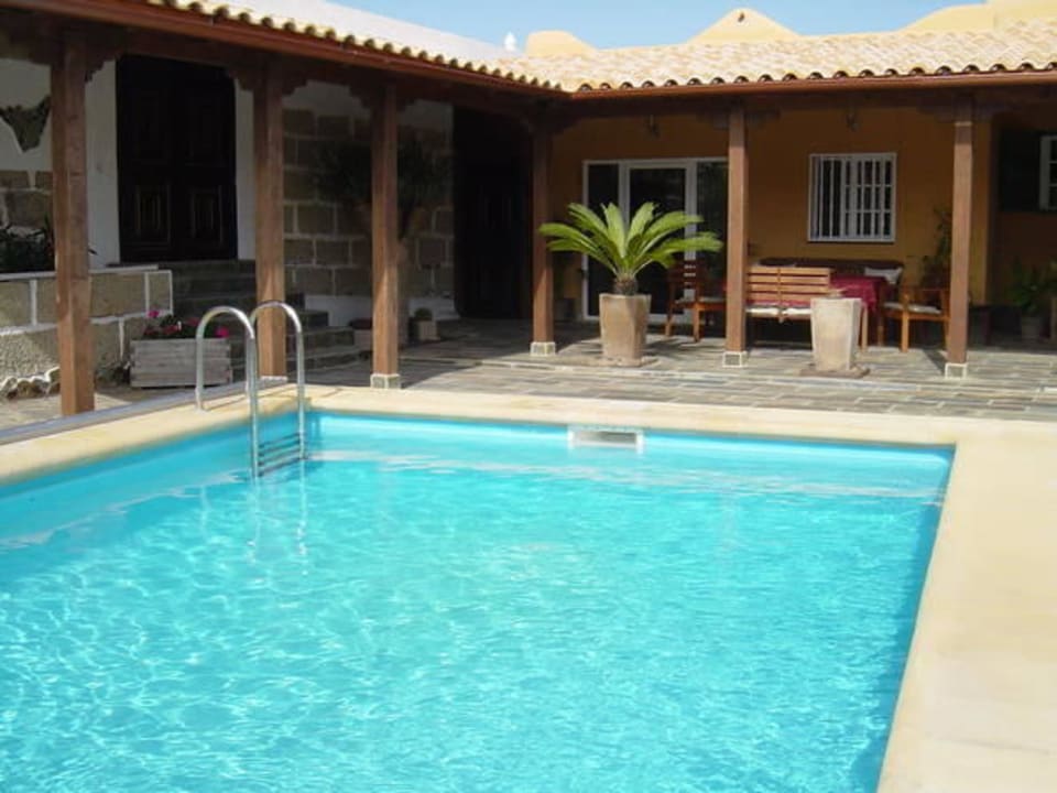 Privatpool nur für die Gäste der Ferienwohnung A Finca Arico