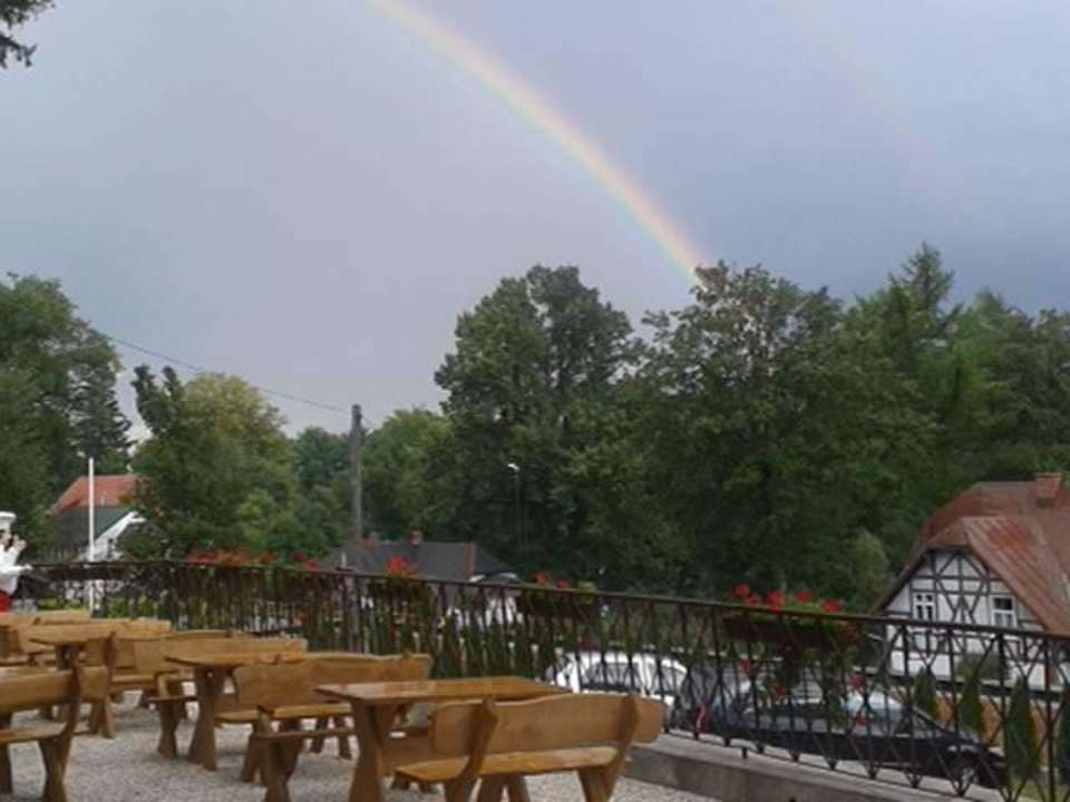 Letni taras przy Barze pod Nimfą Willa Nimfa