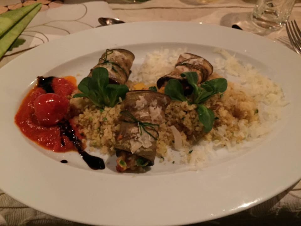 Sehr leckeres Essen (vegetarische Variante) ACTIVE by Leitner's|Natur&LifestyleHotel