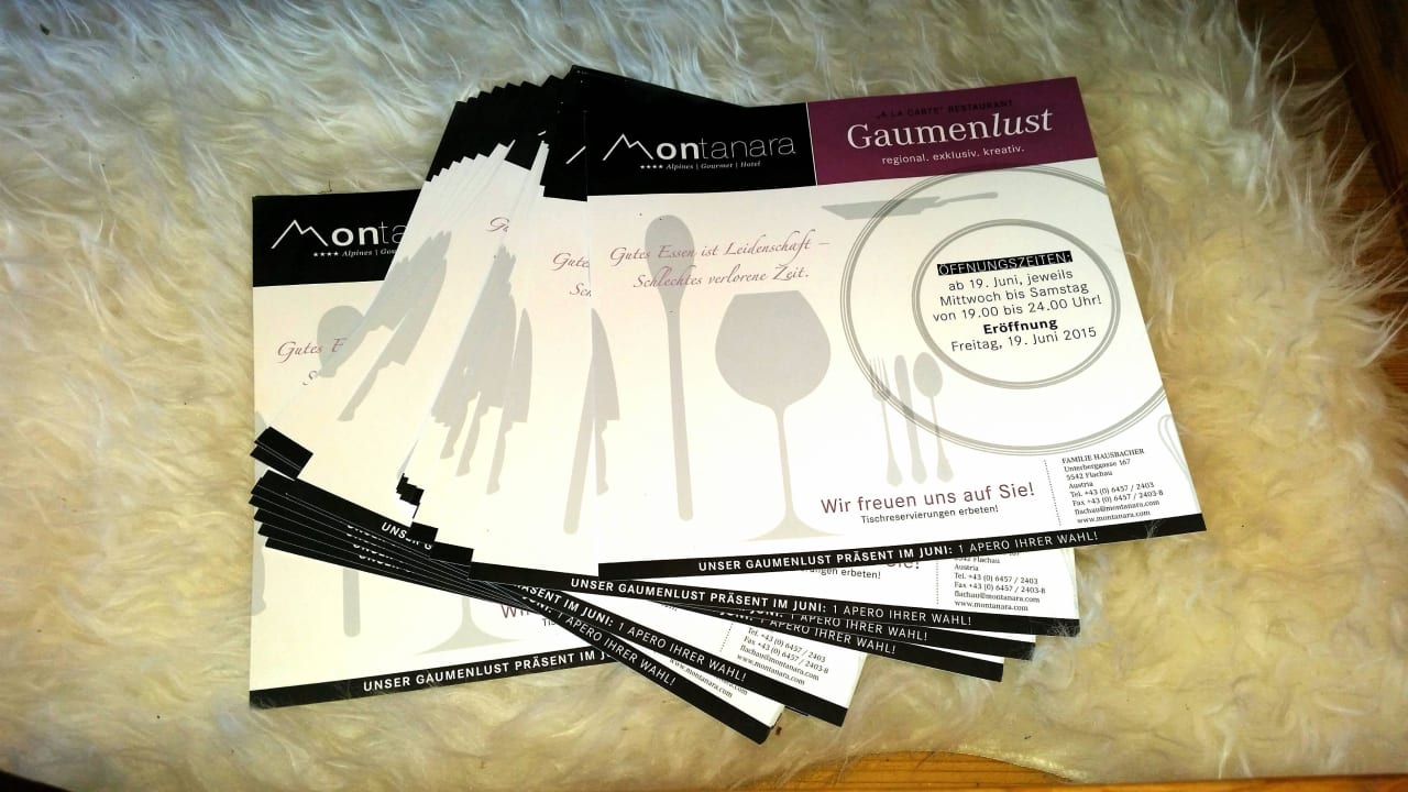 Hotel Montanara, Flachau 07.2015 Alpines Gourmet Hotel Montanara