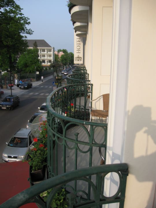 Ausbilck vom Balkon Hotel Herzoghof
