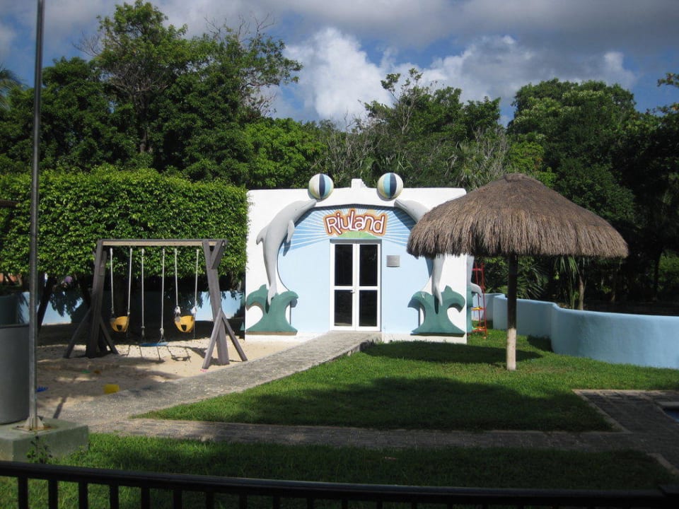 Kinderpool mit Spielecke Hotel Riu Tequila