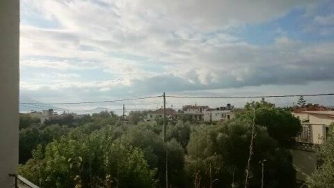 Blick vom Balkon Hotel Theo