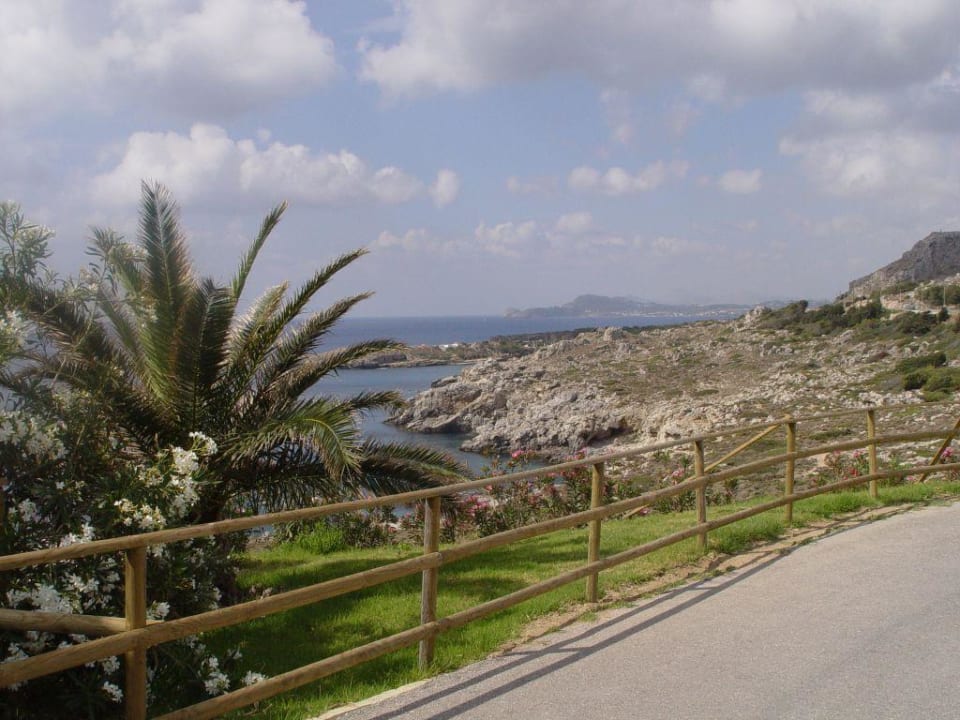 Blick vom Hotel nach Faliraki Hotel Kalithea Horizon Royal