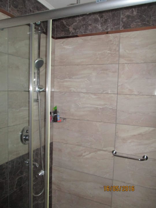 Dusche sehr groß Hotel Royal Garden Beach