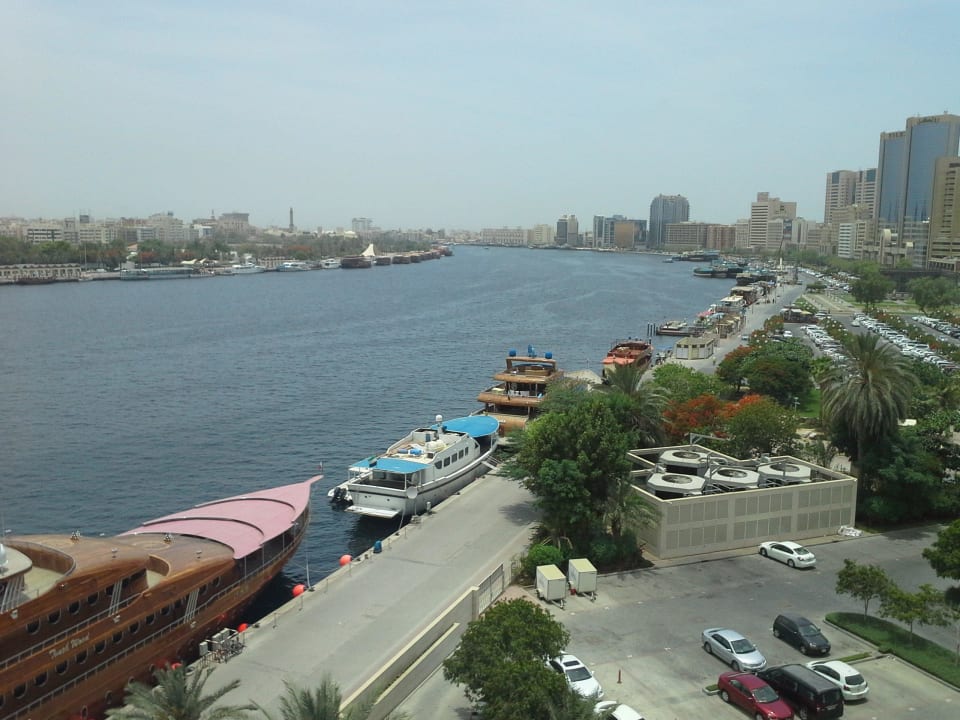 Creekview fron hotel room Sheraton Dubai Creek Hotel & Towers