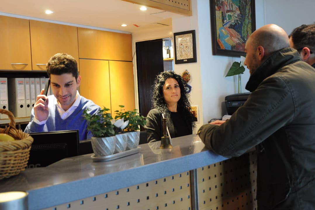 Rezeption Hotel Ulmer Stuben