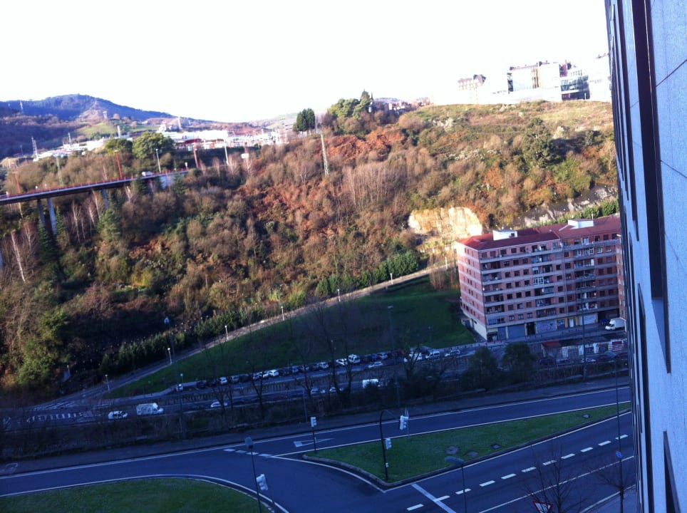 Zimmer 522 - Aussicht Spirit Hotel Gran Bilbao