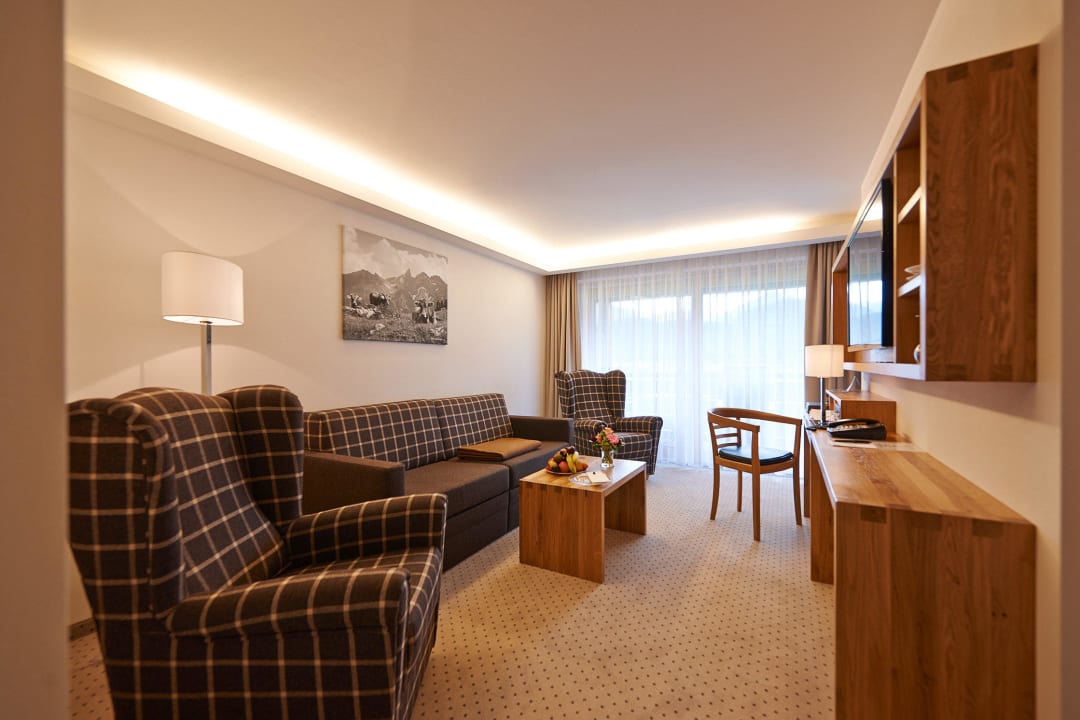 Wohnbereich Suite Edelweiß Schüle's Gesundheitsresort & Spa