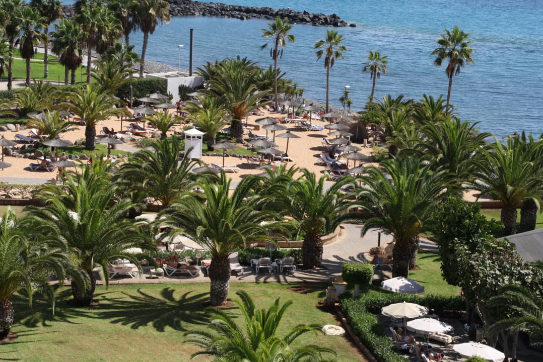 Poolanlage mit Strand Hotel Riu Palace Tenerife