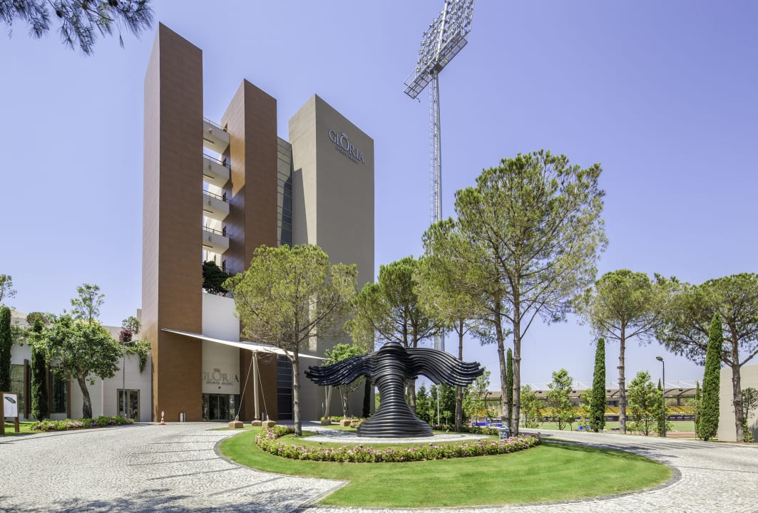 Außenansicht Gloria Sports Arena