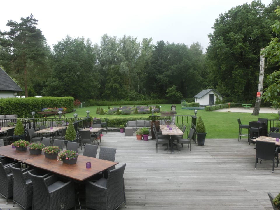 Außen-Restaurant Charmehotel Klokkenhof