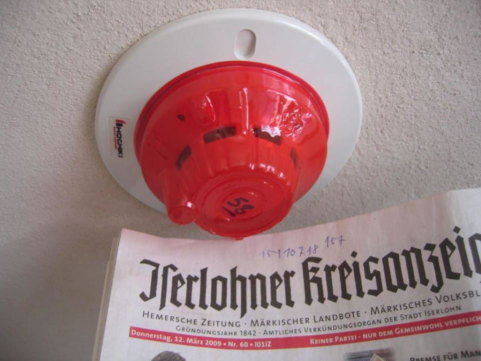 Rauchmelder Pickalbatros Citadel Resort