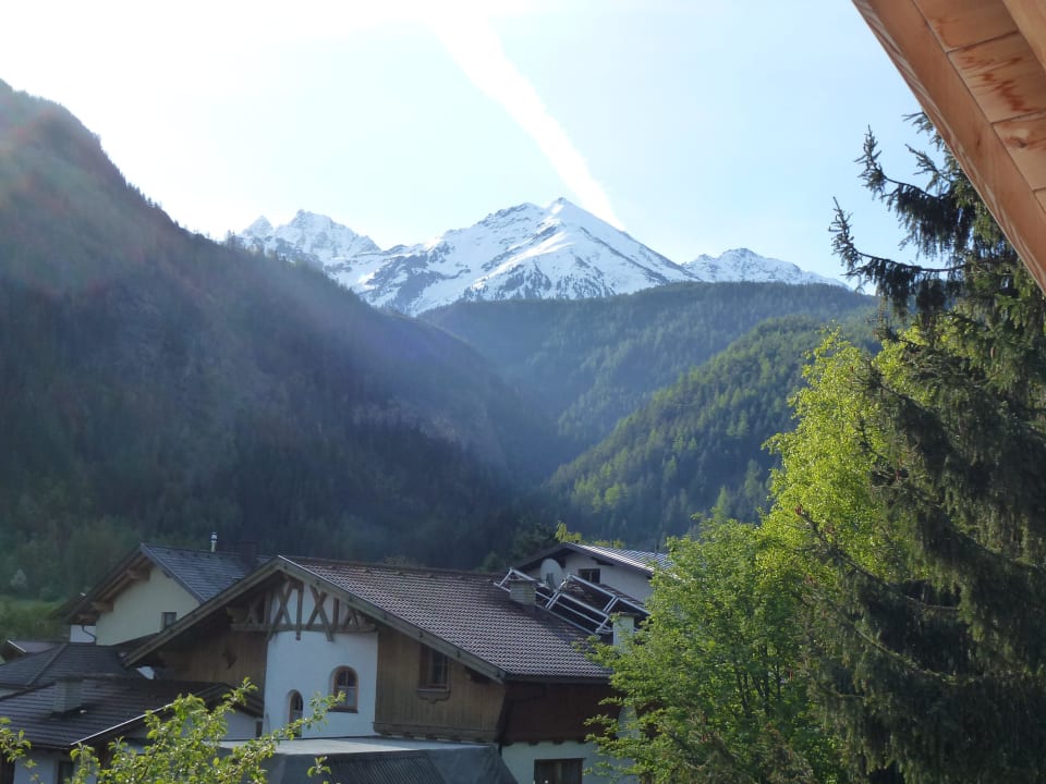 Blick balkon Landhaus Waldhart