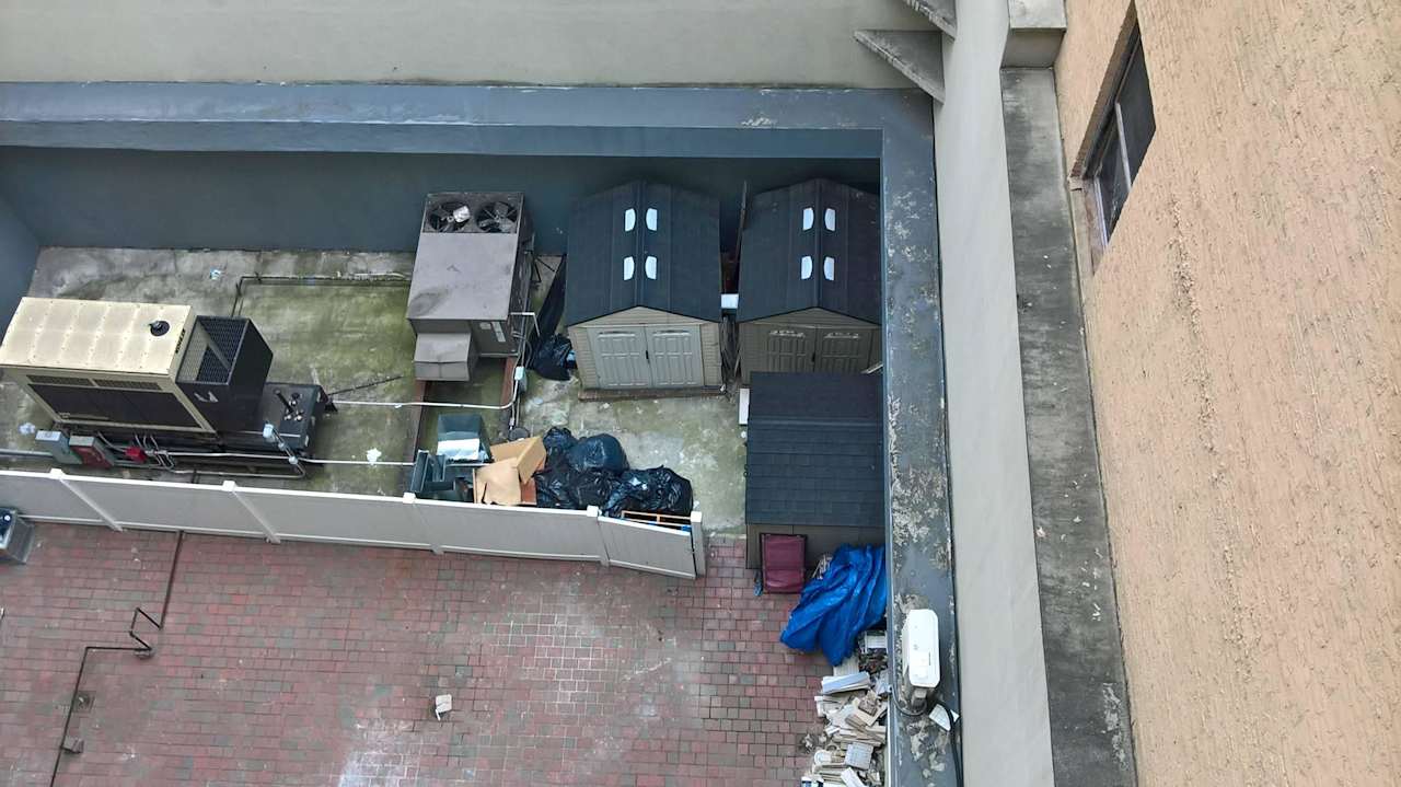 Blick aus Fenster Hotel Comfort Inn Times Square West