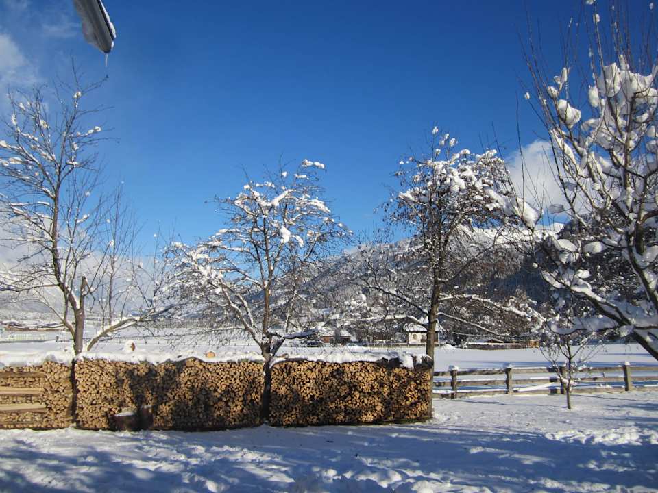 Blick vom Ferienhaus Apartments Ferienhaus Mandlhof