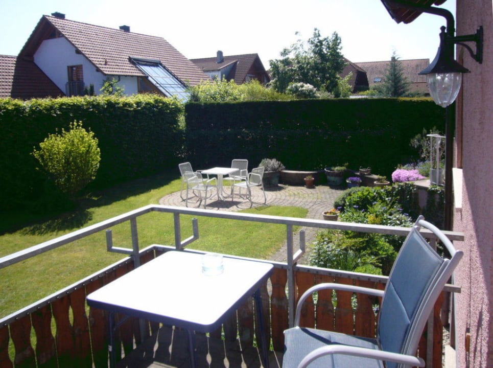 Appartement Sextett Balkon Gästehaus Alba
