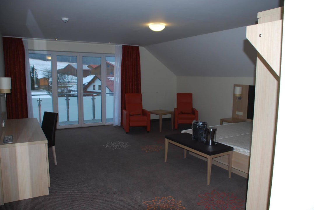 Wir hatten ein sehr schönes und großes Zimmer Hotel Dirsch Wellness & Spa Resort