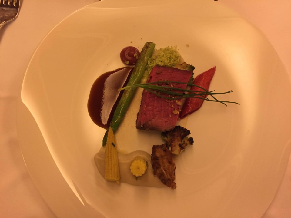 Rinderfilet, Topinambur Familien- & Gartenhotel Theresia