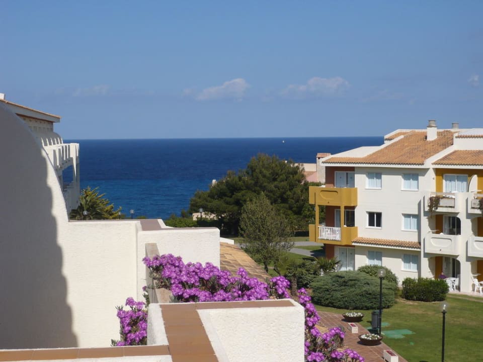 Blick vom Balkon blau punta reina