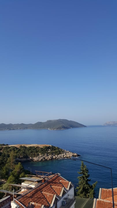 Ausblick vom Balkon Belinda Hotel