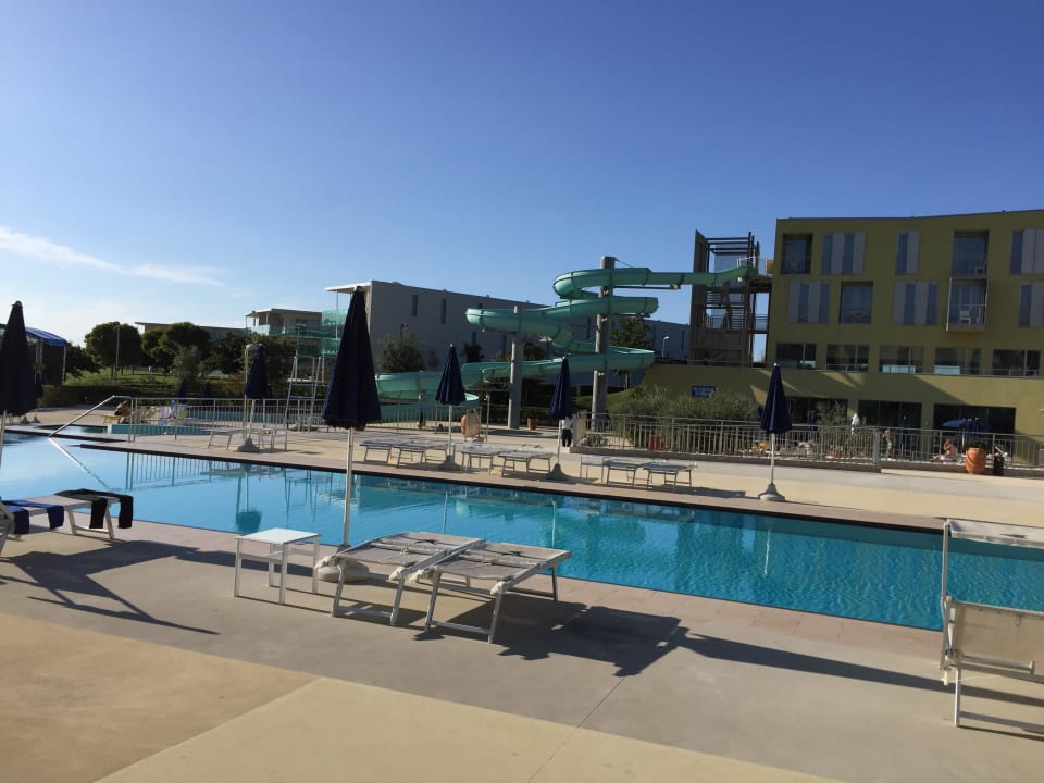 Ein Teil der großen Poolanlage Falkensteiner Family Hotel Diadora