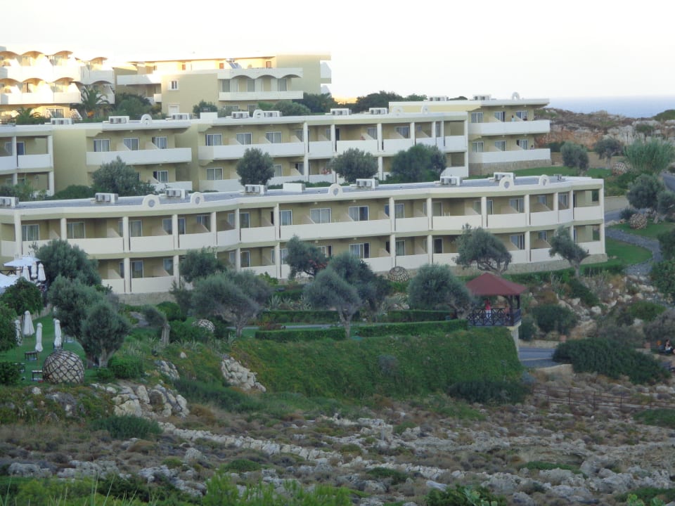 Blick auf das Resort Hotel Kalithea Horizon Royal
