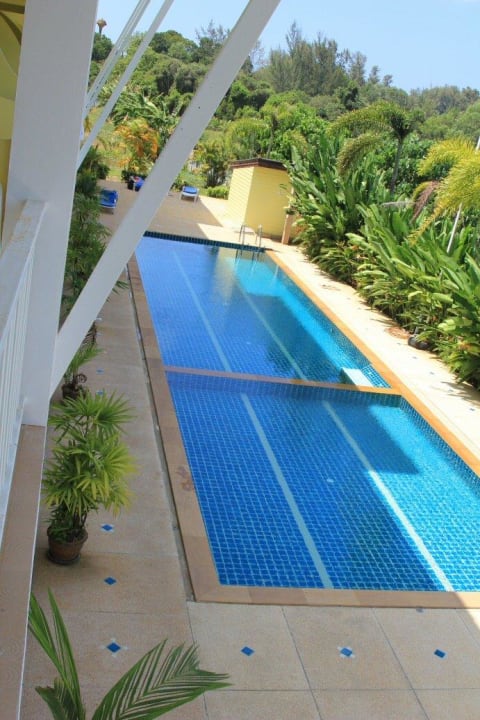 Blick auf den Pool Naiyang Sonwa Resort