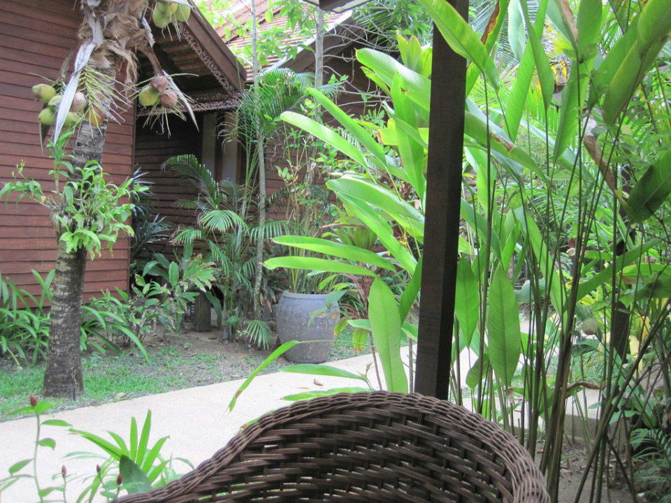 Ausblick von der Terrasse Samui Paradise Chaweng Beach Resort & Spa