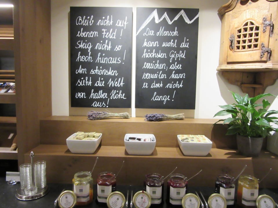 Immer ein schöner Spruch Vitalhotel Edelweiss