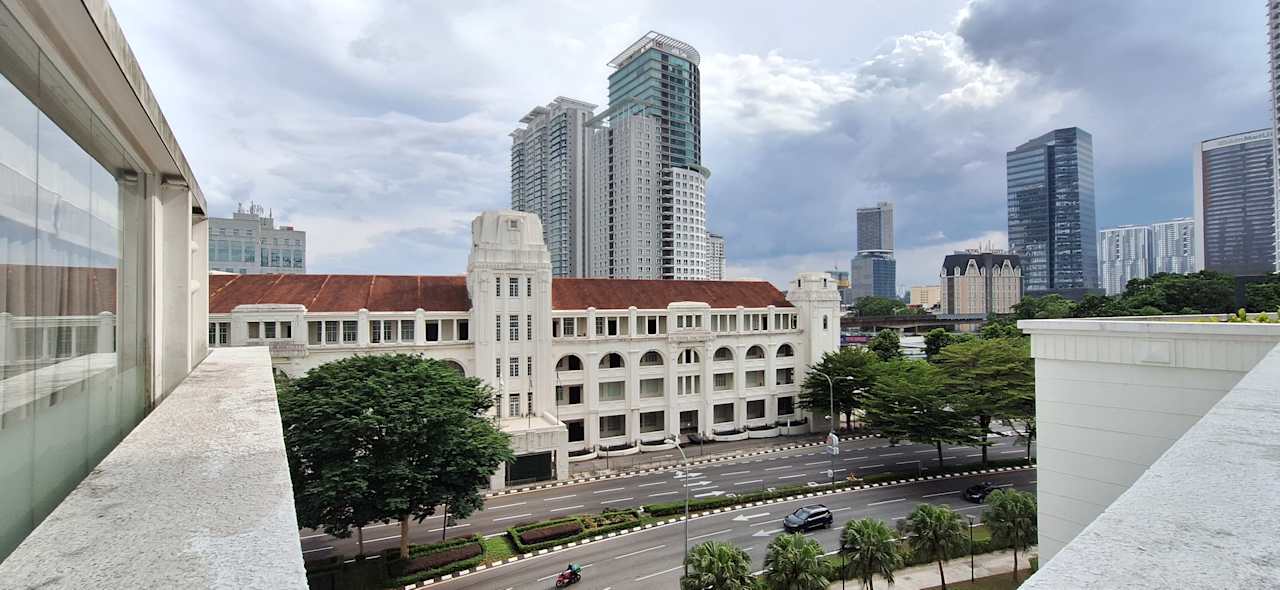 Ausblick Hotel The Majestic