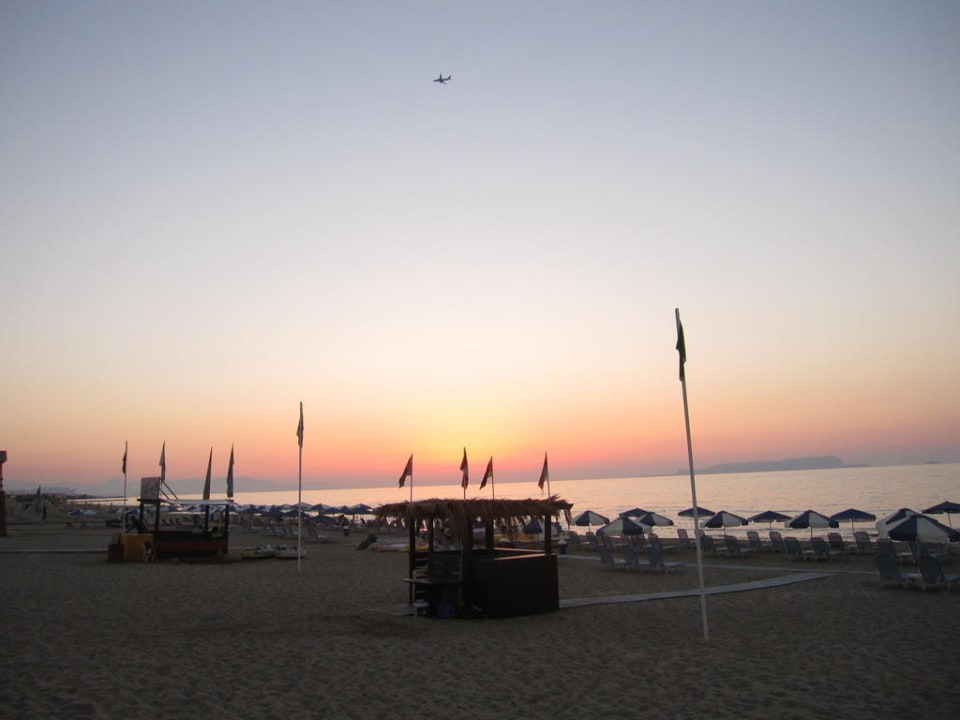 Abendstimmung Hotel Serita Beach