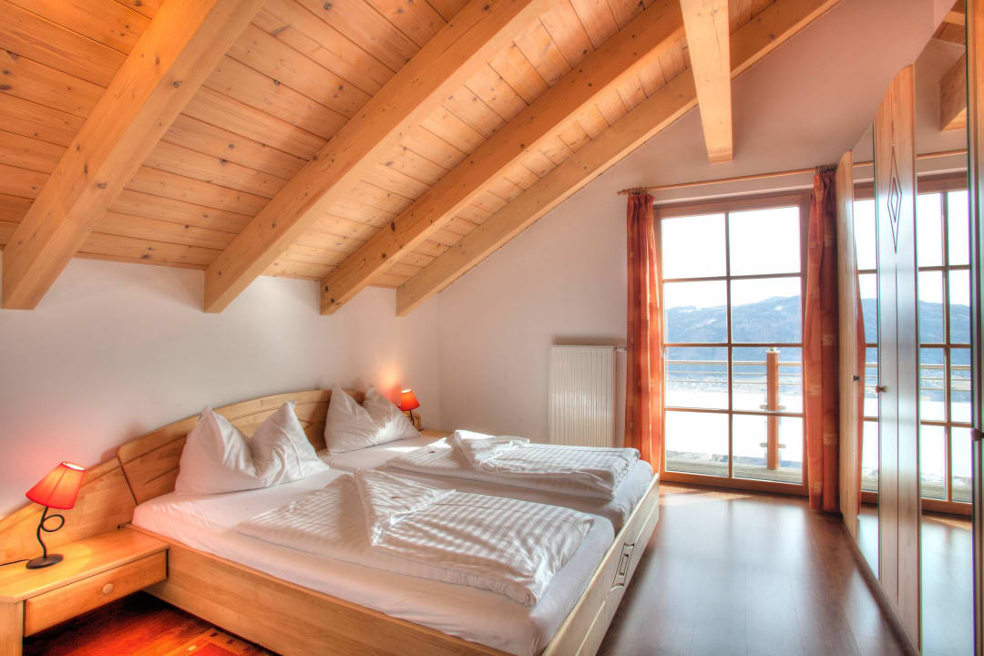 Schlafzimmer Mathiasl's Wellness-Ferienhäuser