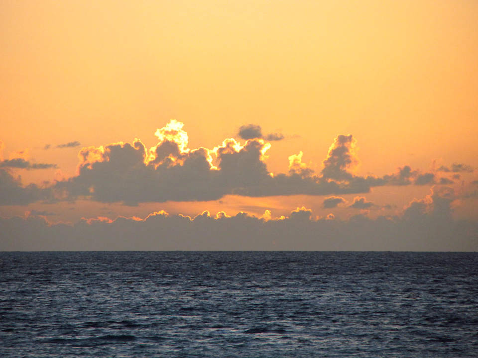 Sonnenuntergang Kuramathi Maldives