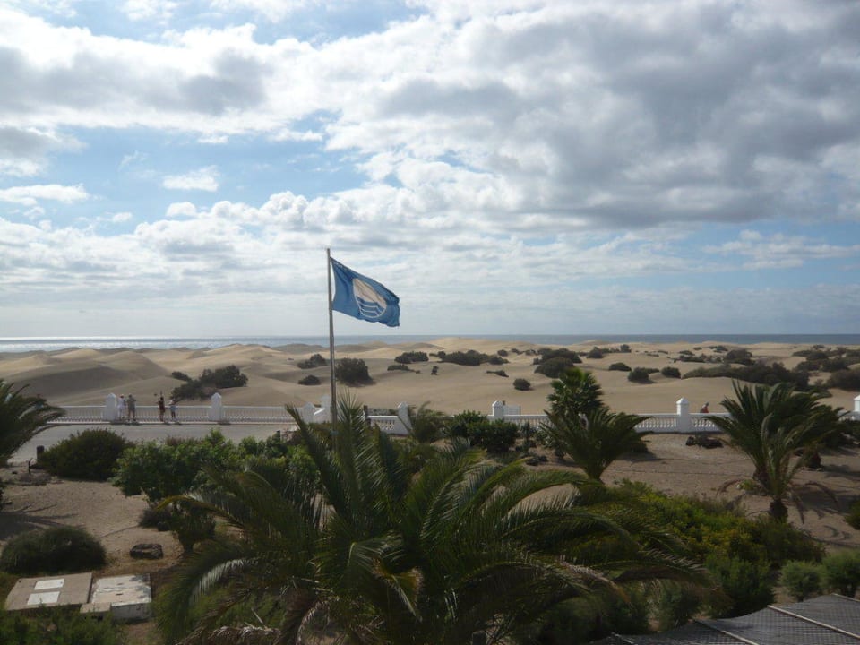 Blick von der Gartenterrasse zu den Dünen Hotel Riu Palace Maspalomas Adults Only