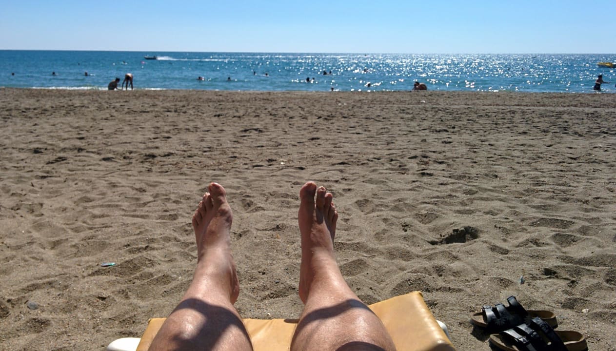 Ein freier Blick auf's Meer. Herrlich! Opia Hotel