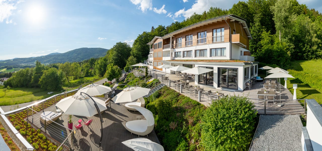 Außenansicht Thula Wellnesshotel Bayerischer Wald